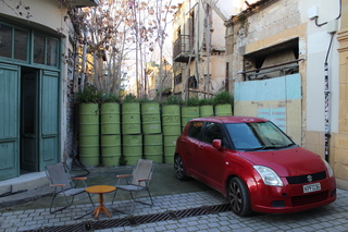 The frontier in the divided capital, Nicosia