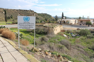 United Nations Buffer Zone in the town of Pyla