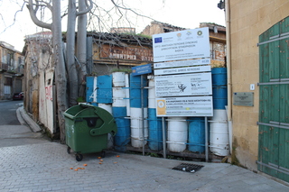 The wall in the divided capital, Nicosia