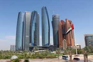 Skyline of Abu Dhabi