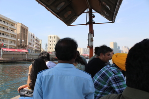 Picture on an Abra on the Dubai Creek